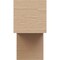 Ekena Millwork 4"W x 8"D x 8"H Classic Chapel Hill Rough Cedar Woodgrain TimberThane Corbel, Primed Tan CORUR04X08X08CHPRCPR - alternate 2